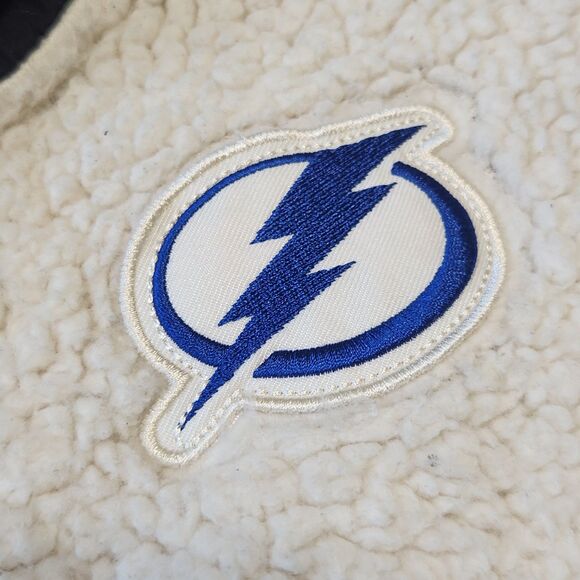 NHL Tampa Bay Lightning youth faux sherpa jacket size L - Picture 6 of 12